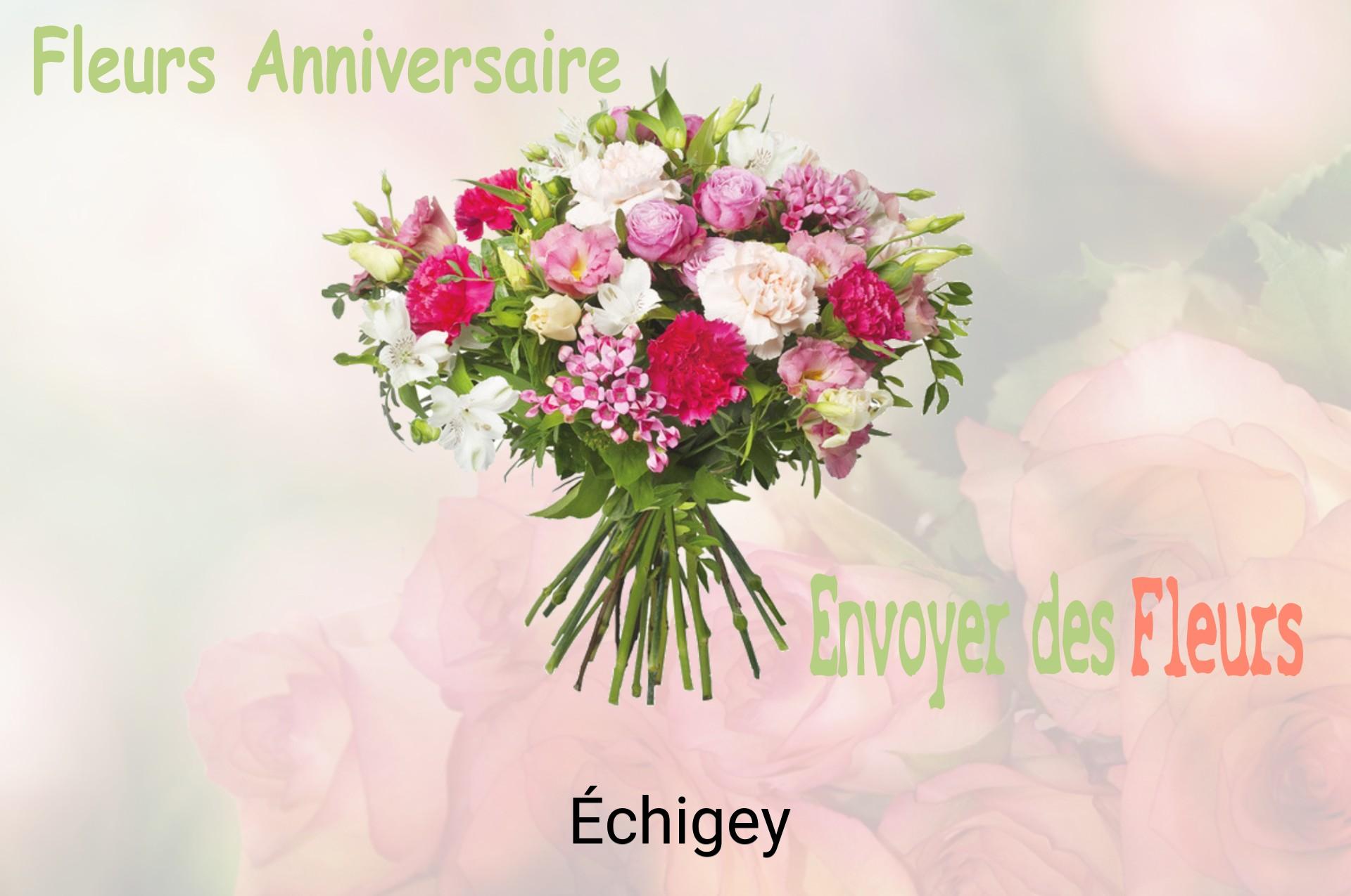 Bouquet de fleurs d’anniversaire livré à Échigey