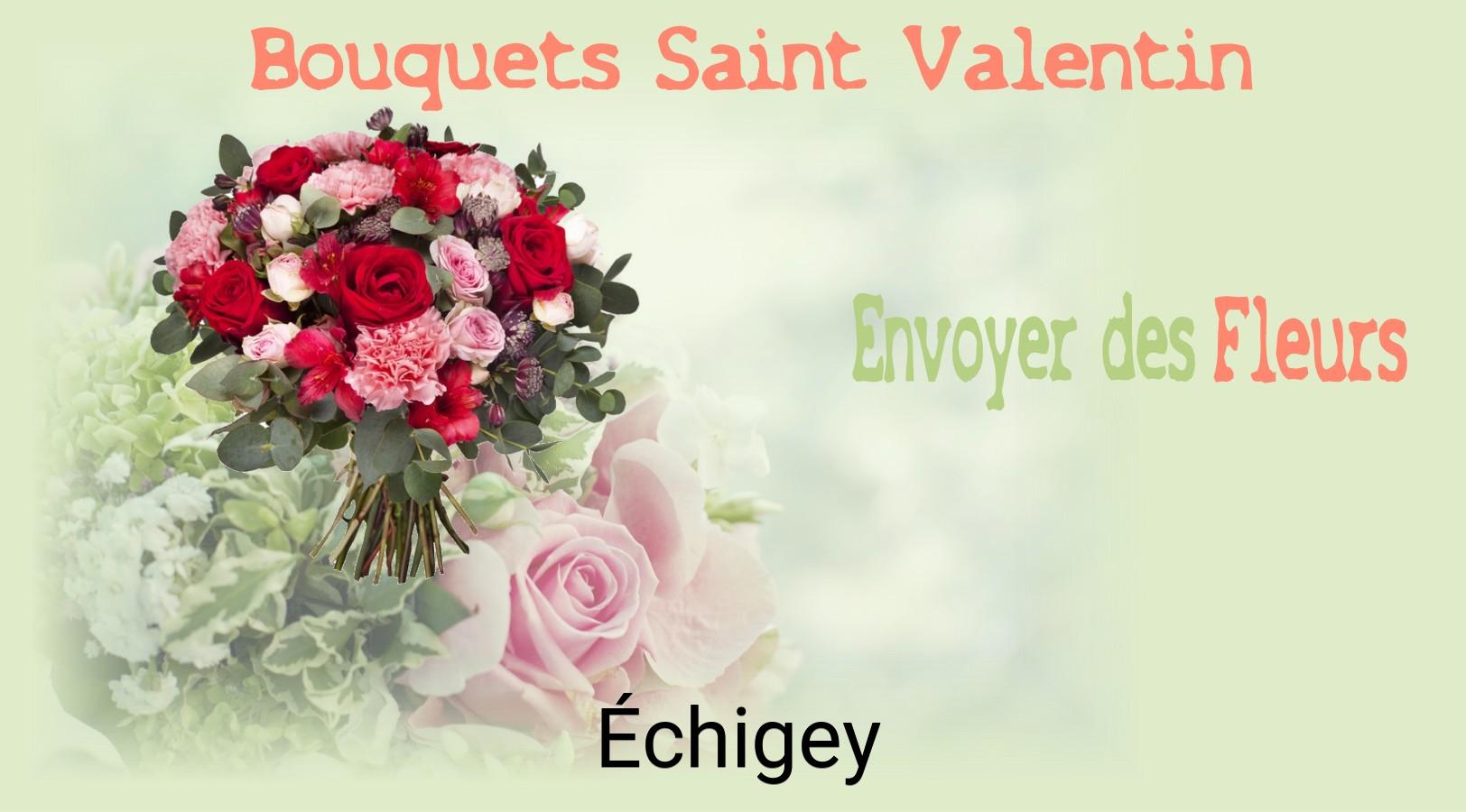 Roses de Saint-Valentin livrées à Échigey